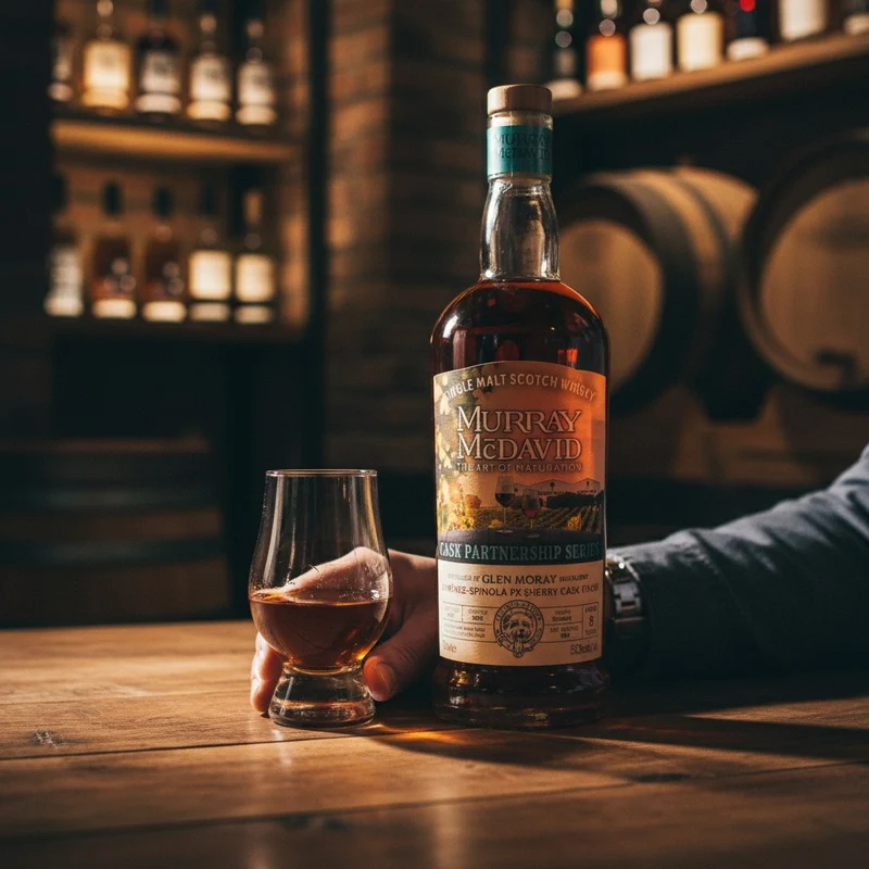 GLEN MORAY - 2017/2026 - 8 Jahre PX Sherry Cask Finish Cask Partnership - 55,3% Vol.