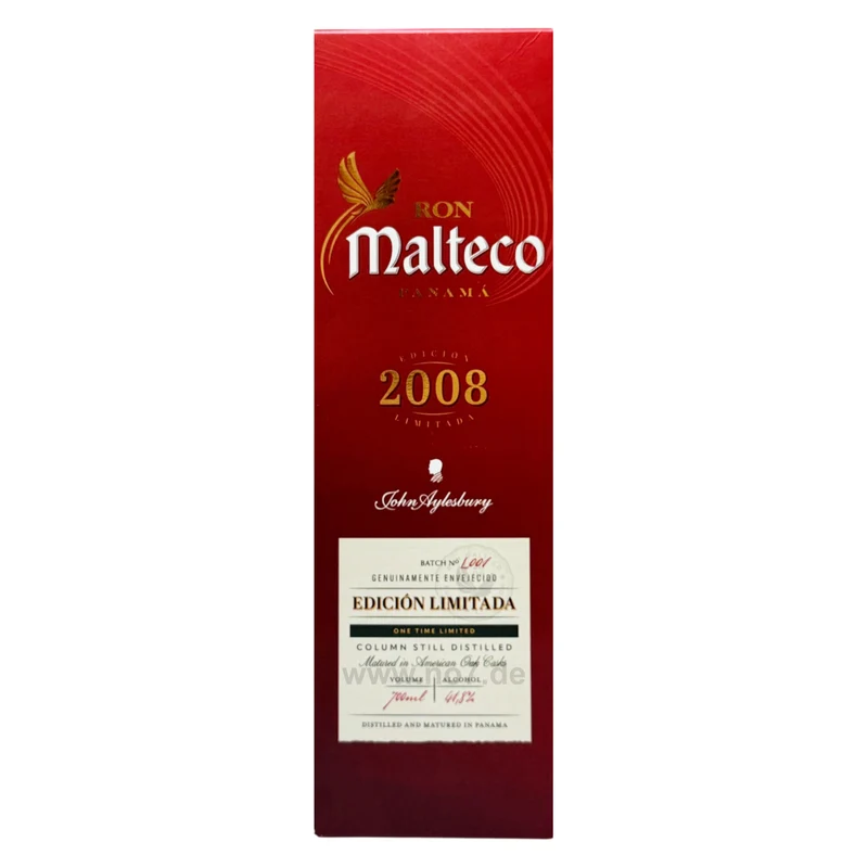 Malteco 2008 Limited Edition Batch No. L001 0,7l