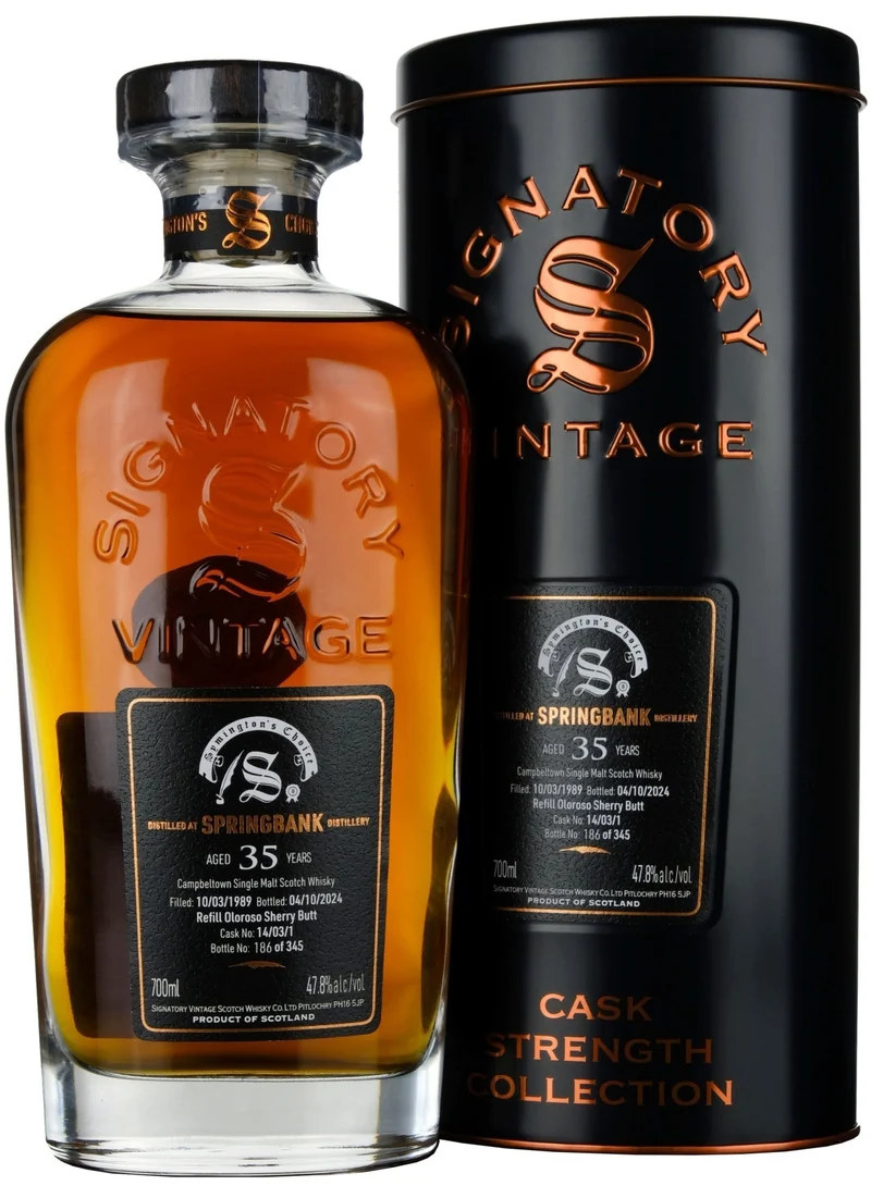 Springbank 1989/2024 35 Jahre #14/03/1 Signatory Symington's Choice 47,8% vol. 700ml