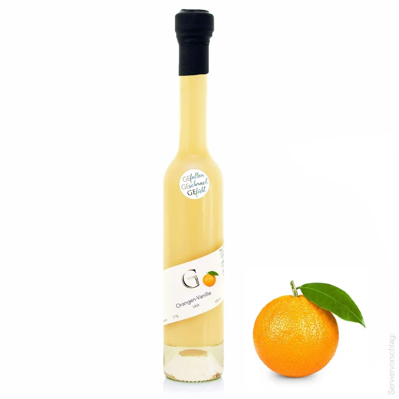 Orangen-Vanille-Likör