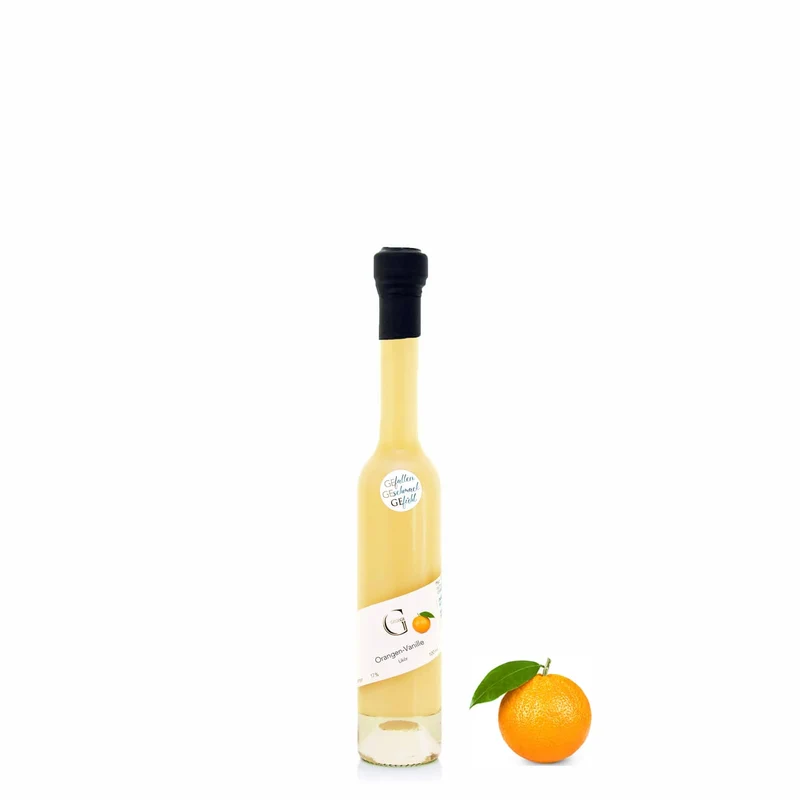 Orangen-Vanille-Likör
