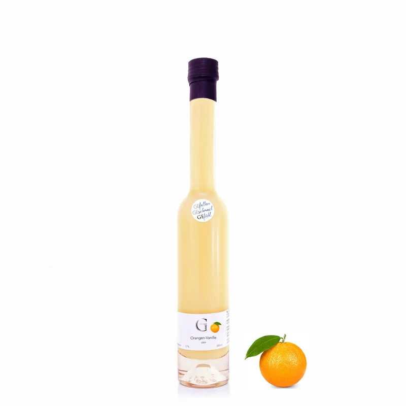 Orangen-Vanille-Likör