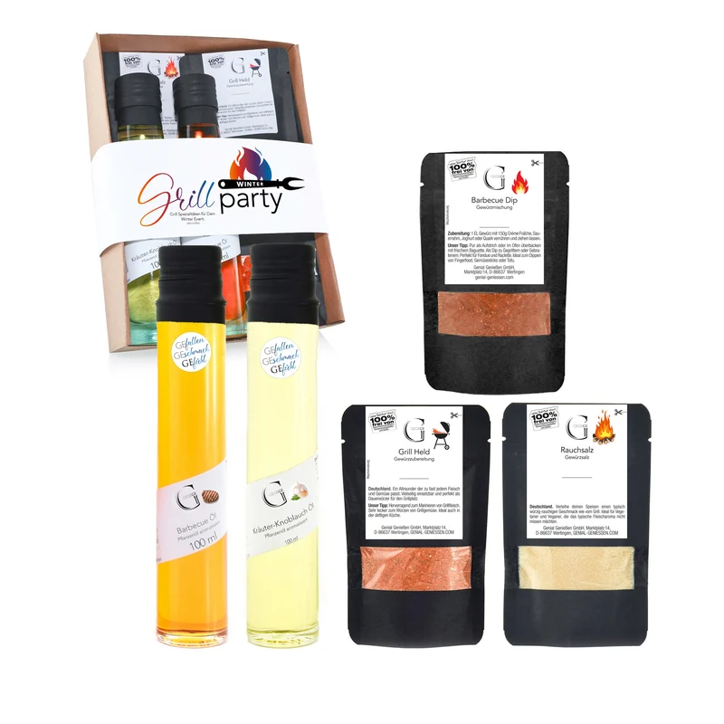 Winter Grillparty - Geschenksets