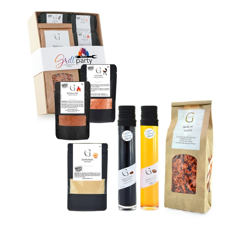 Winter Grillparty - Geschenksets