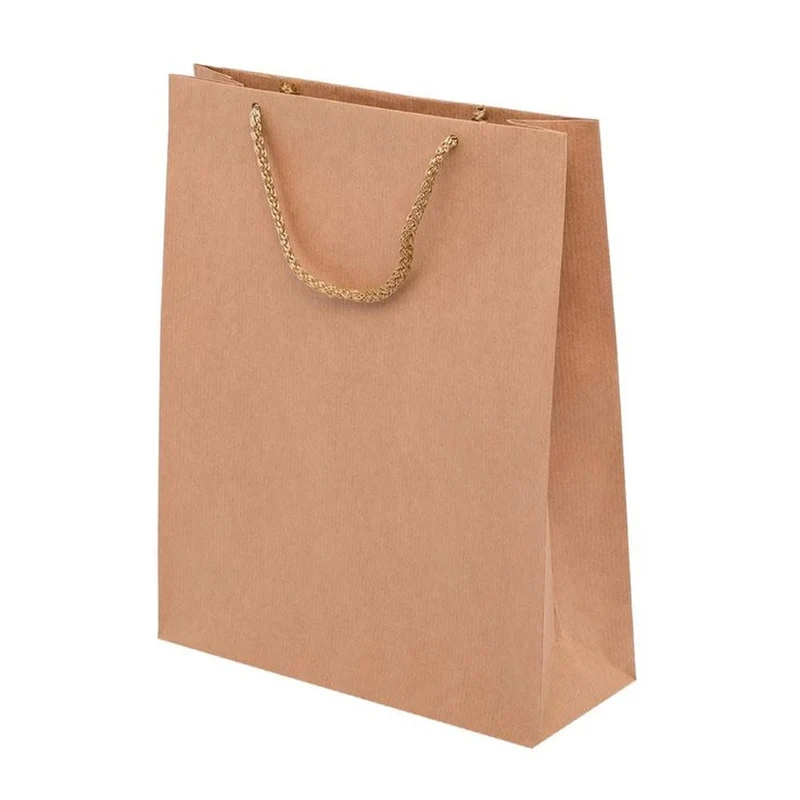 Geschenktüte mit goldener Kordel