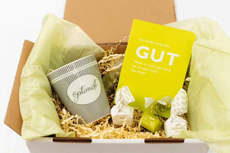 Geschenkbox „Kopf hoch“ – Aufmunterung & Wertschätzung in schwierigen Zeiten