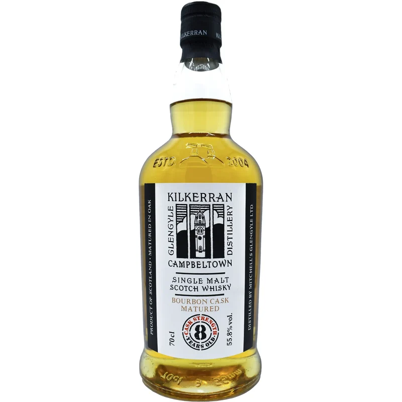 Kilkerran Cask Strength Bourbon Cask 8 Jahre