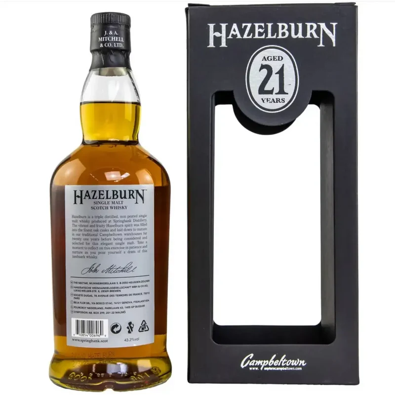 Hazelburn 21 Jahre
