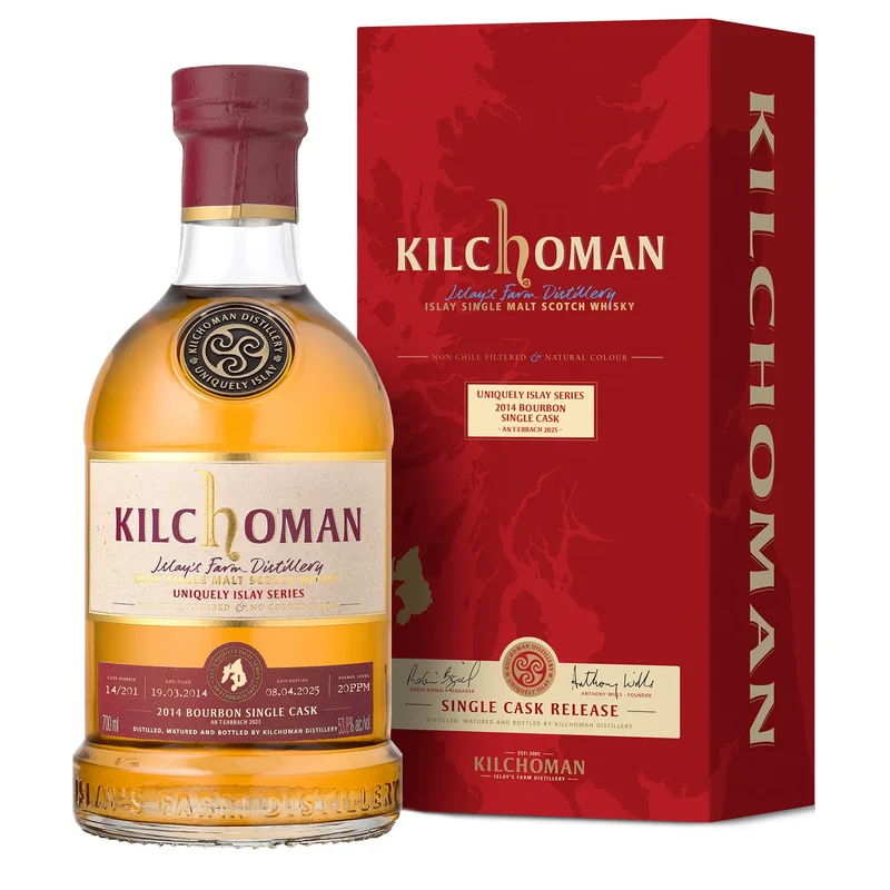 Kilchoman Bourbon Single Cask Uniquely Islay An T-Earrach 2014/2025