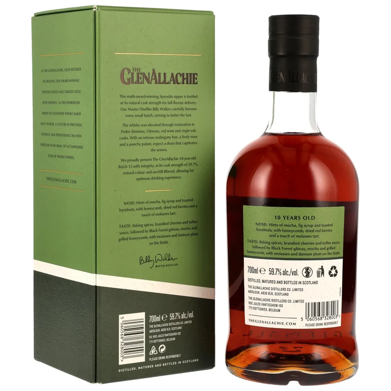GlenAllachie Cask Strength 10 Jahre Batch 12