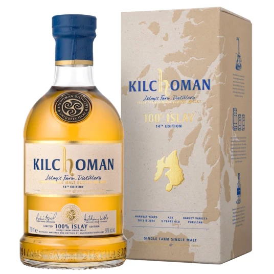 Kilchoman 100 % Islay 14th Edition 9 Jahre