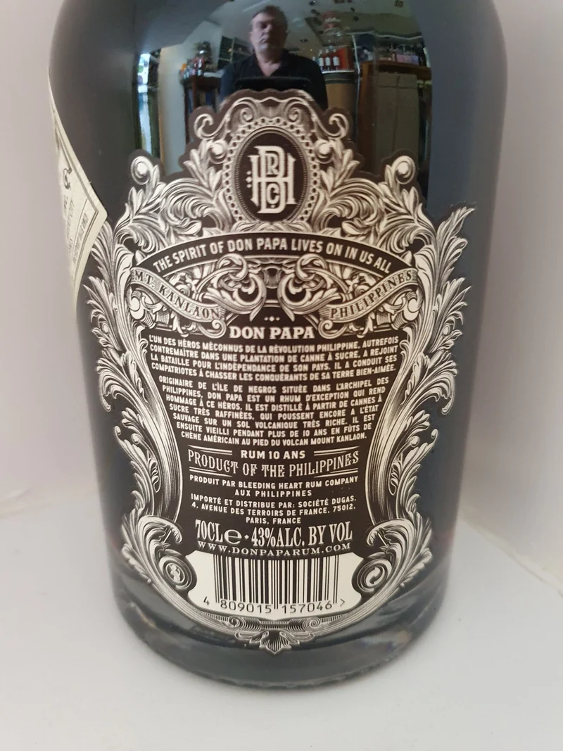 x Don Papa Rum 10y Philippinen 0,7l 43% vol. mit Blechdeckel