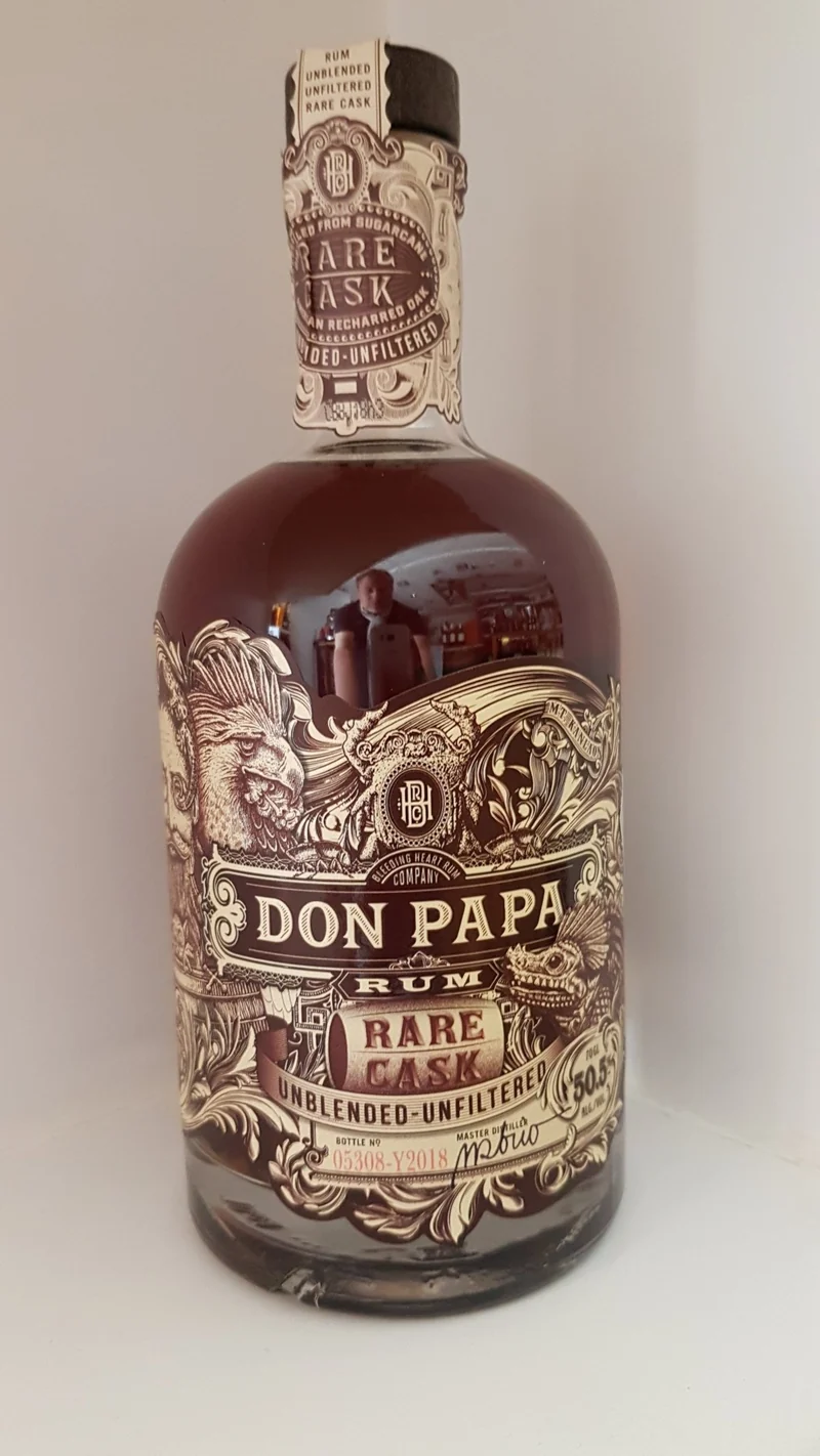 X Don Papa Rum rare cask limitierte Edition 0,7l mit starken 50.5% vol.