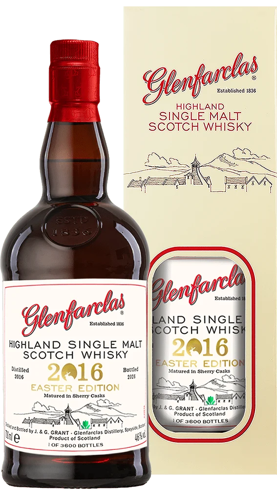 Glenfarclas 2016 Vintage Easter Edition 2026 0,7l 46 % vol. single malt scotch whisky