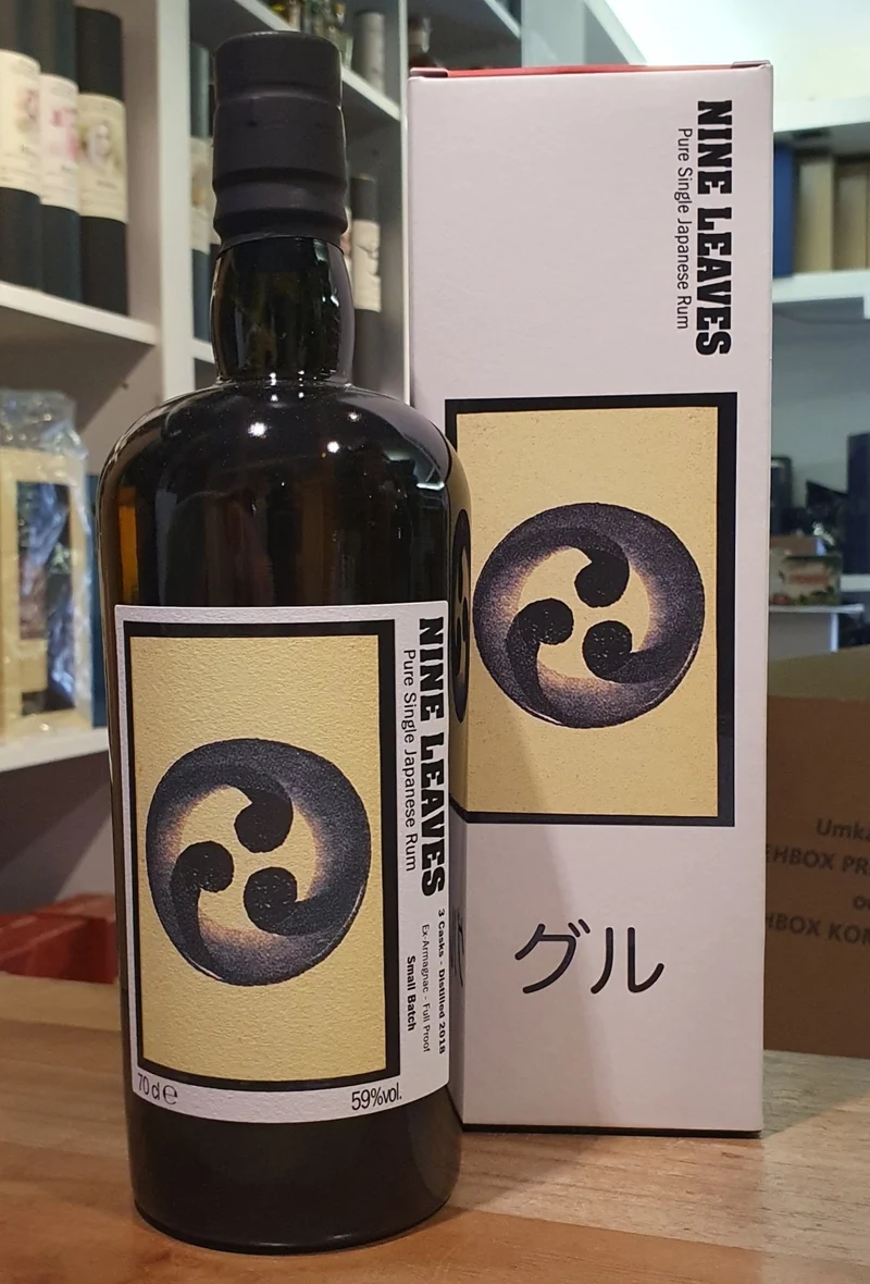 Rum Nine Leaves 2018 Armagnac Casks Small Batch Japan 59 %vol 0,7l Otsu Shiga