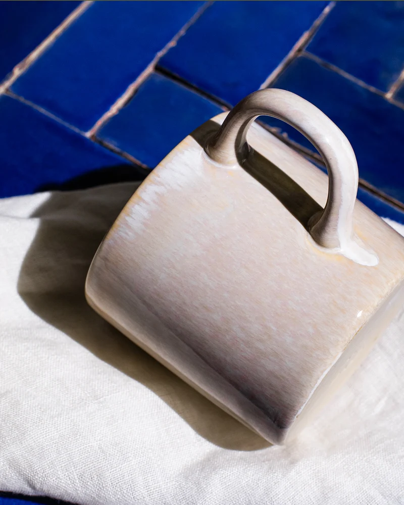 Cordoama Tasse groß modern sand 6er-Set