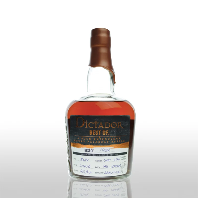 Dictador Best of 1982 Colombian Rum 290316 42,8% 0,7L