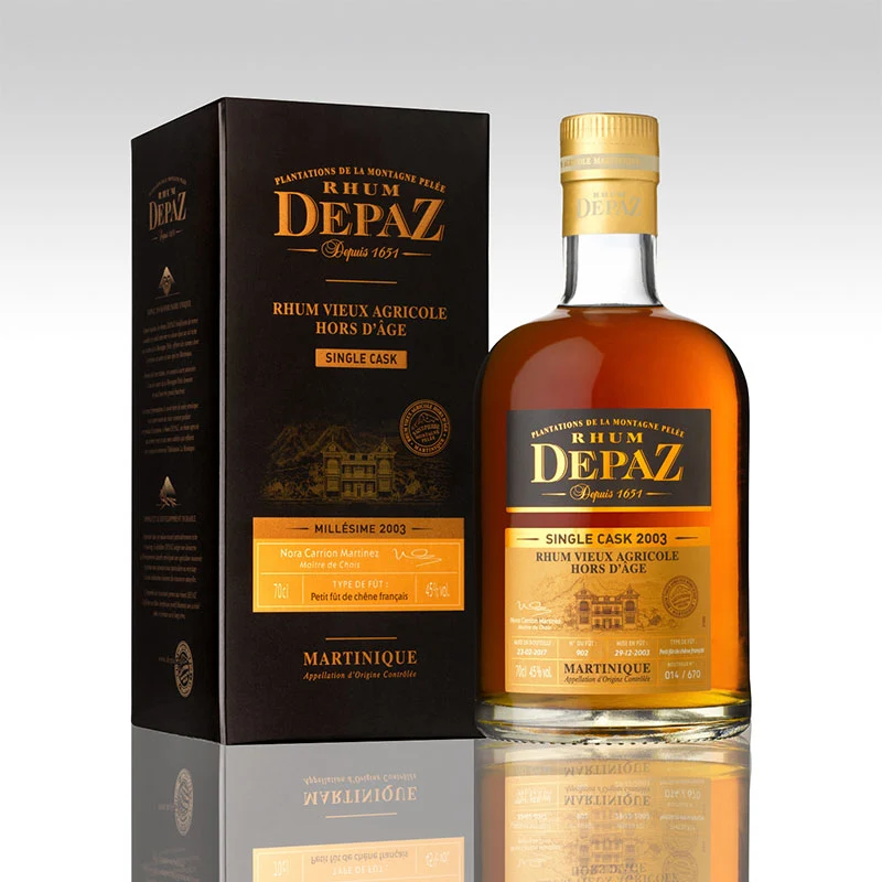 Depaz Rhum Single Cask 2003 45% 0,7L