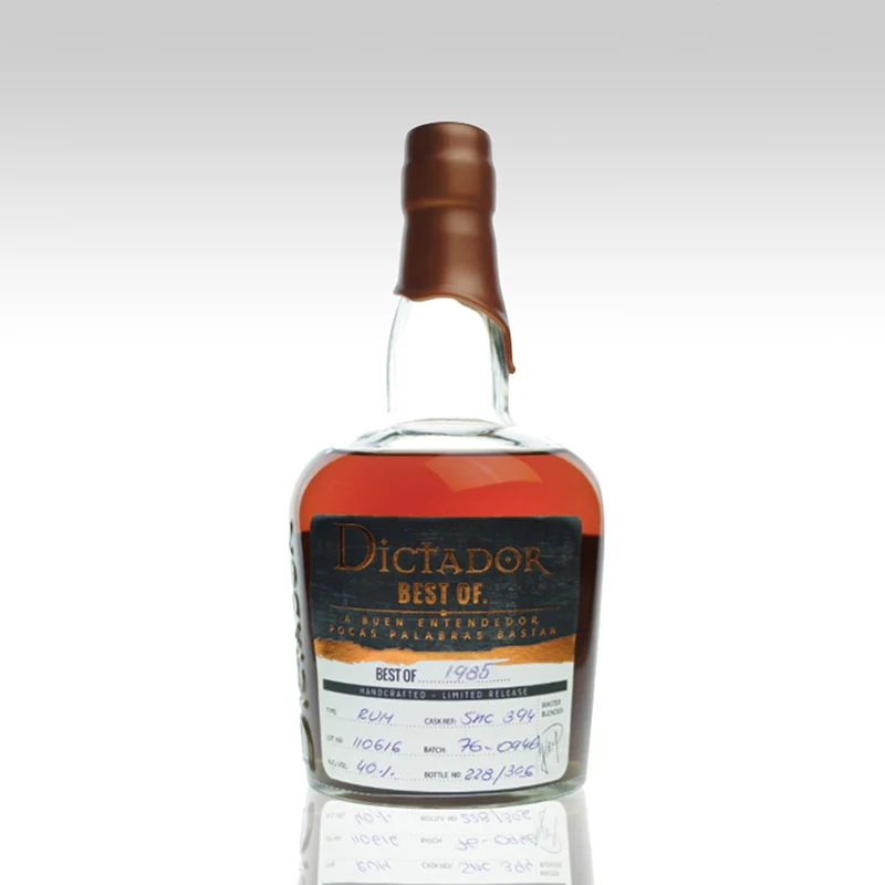 Dictador Best of 1985 Colombian Rum 40% 0,7L