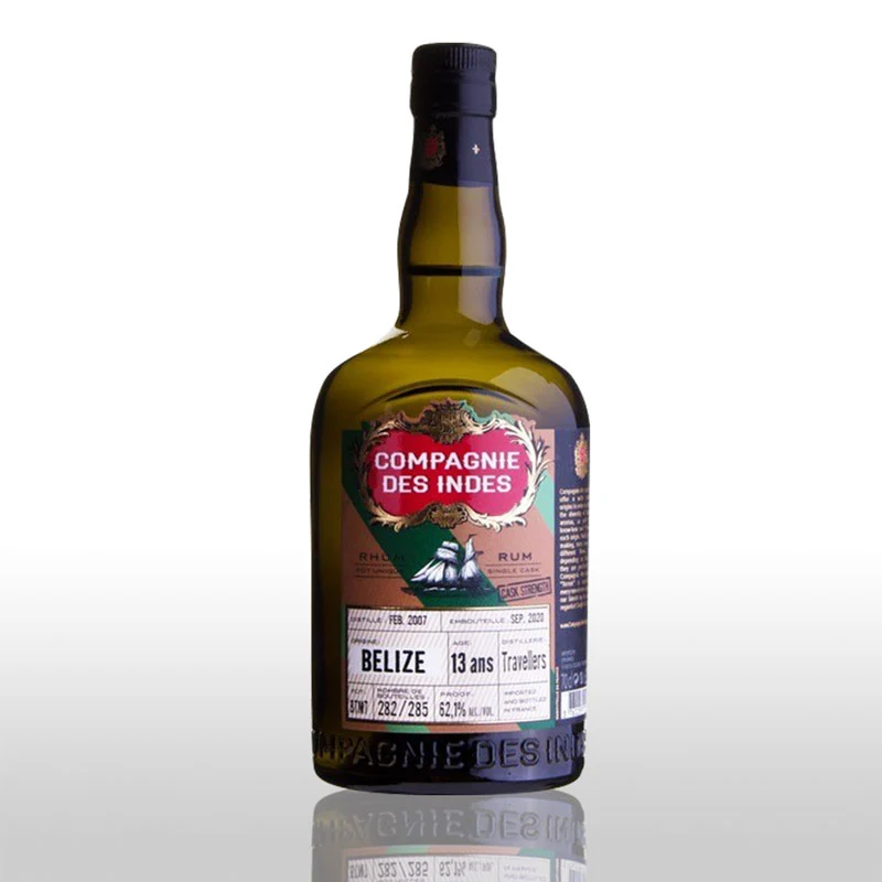 Compagnie des Indes Belize Travellers Single Cask 13YO 2007/2020 62,1% 0,7L