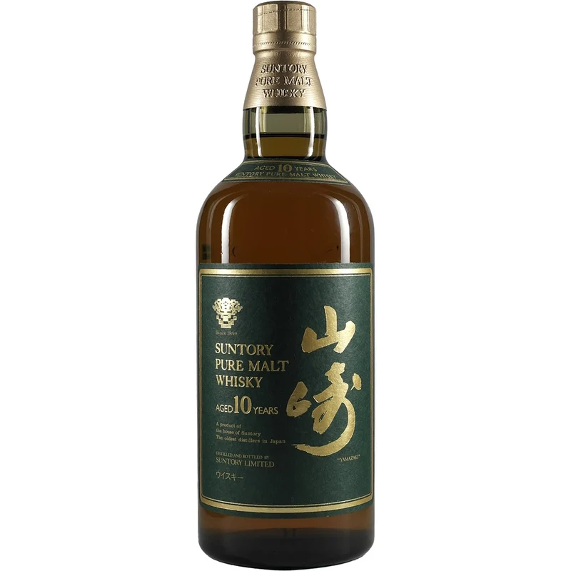 Suntory Yamazaki Pure Malt 10 Years / 10 Jahre grünes Label / green Label 750ml