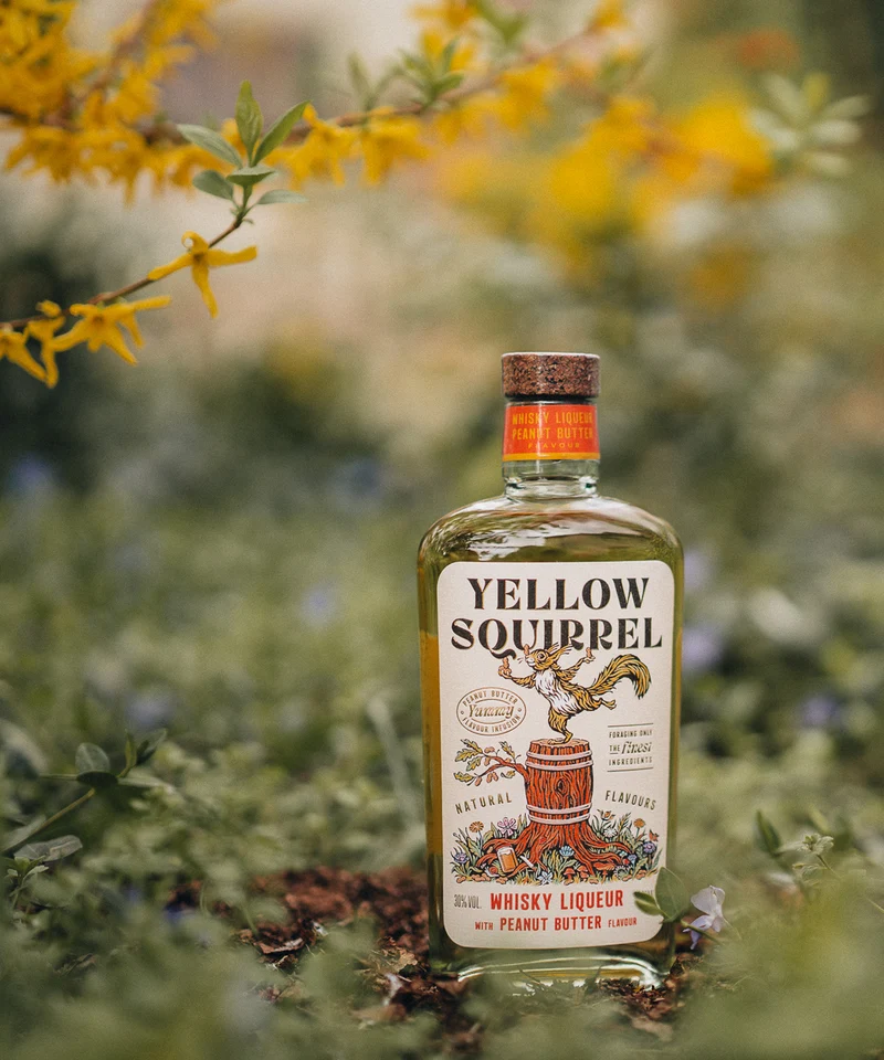 Yellow Squirrel Peanut Butter Whisky Likör