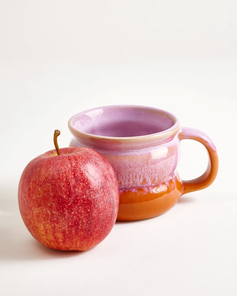 Ombra Tasse klein bubble rosa orange