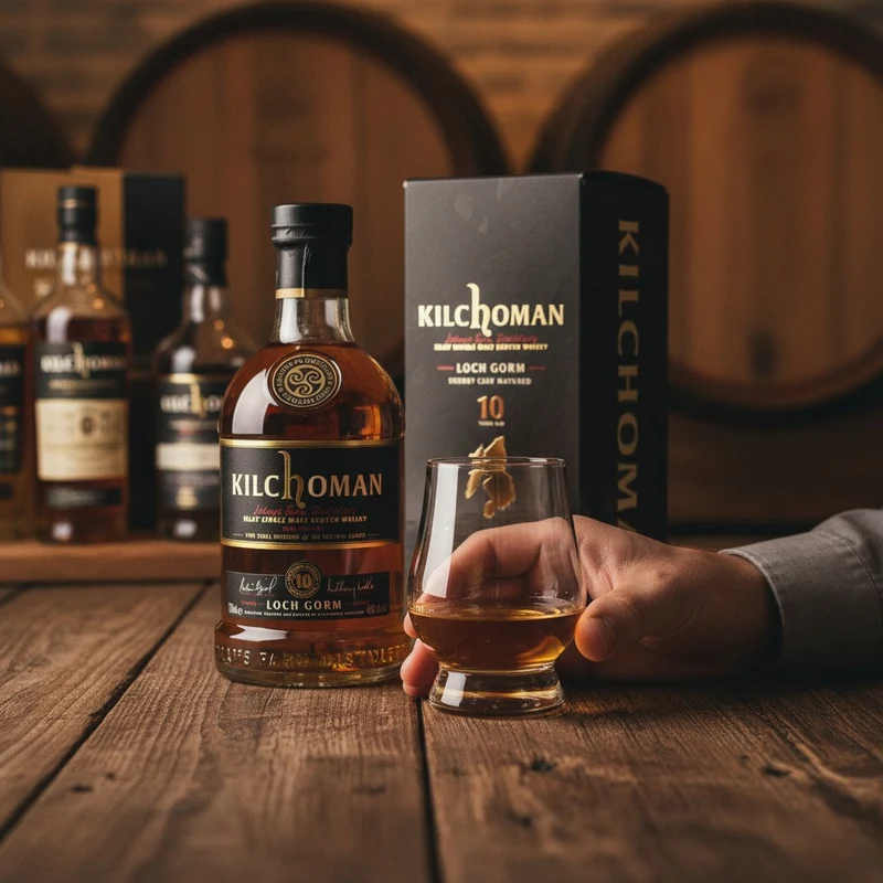 KILCHOMAN - Loch Gorm 10 Jahre Oloroso Sherry Butts 2026 Limited Edition - 46% Vol.
