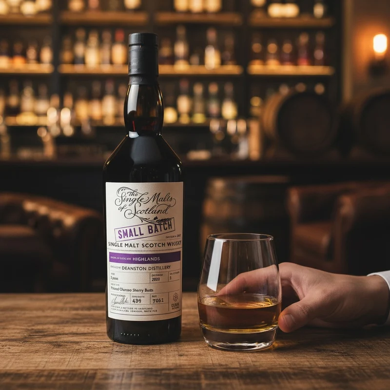 DEANSTON - 5 Jahre PX & Oloroso Sherry Butts Small Batch (SMoS) - 48% Vol.