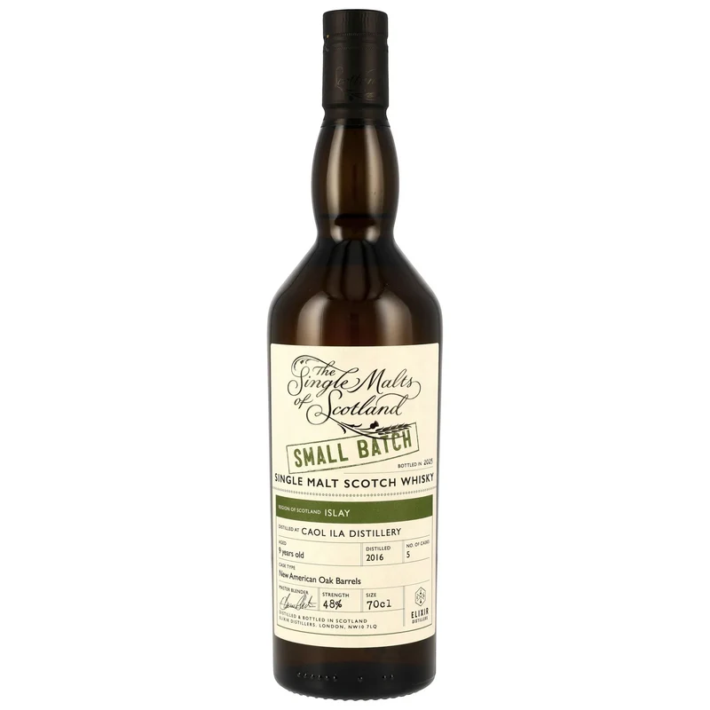 CAOL ILA - 9 Jahre New American Oak Barrels Small Batch (SMoS) - 48% Vol.