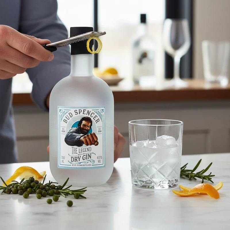 BUD SPENCER - Dry Gin - 41,3% Vol.
