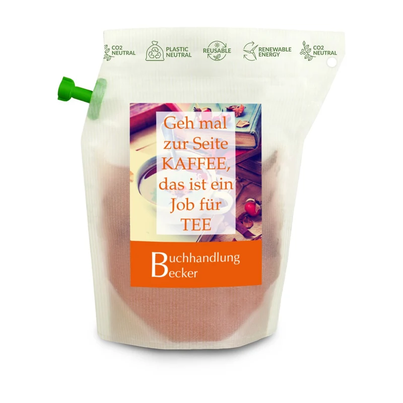 Fußball Team Deutschland Keep Calm, Tee im Brühbeutel – Geschenkset