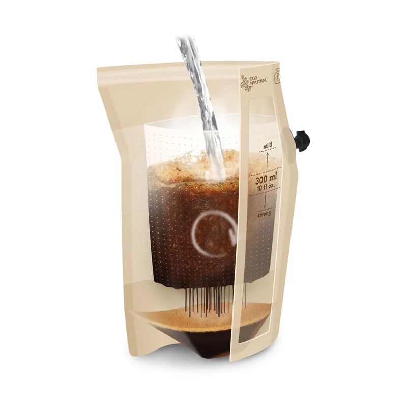 Deutschland FAN-Kaffee, wiederverwendbarer Brühbeutel – Geschenkset