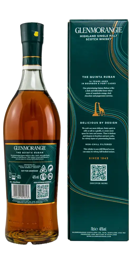 Glenmorangie - Quinta Ruban - 14 Jahre (Box)