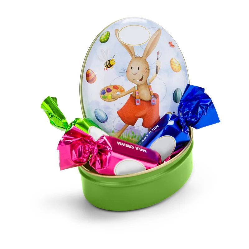 Schokoladendose Osterhase – Geschenkset
