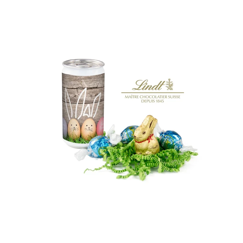 Lindt-Oster-Überraschung – Das Nest in der Dose als Geschenk