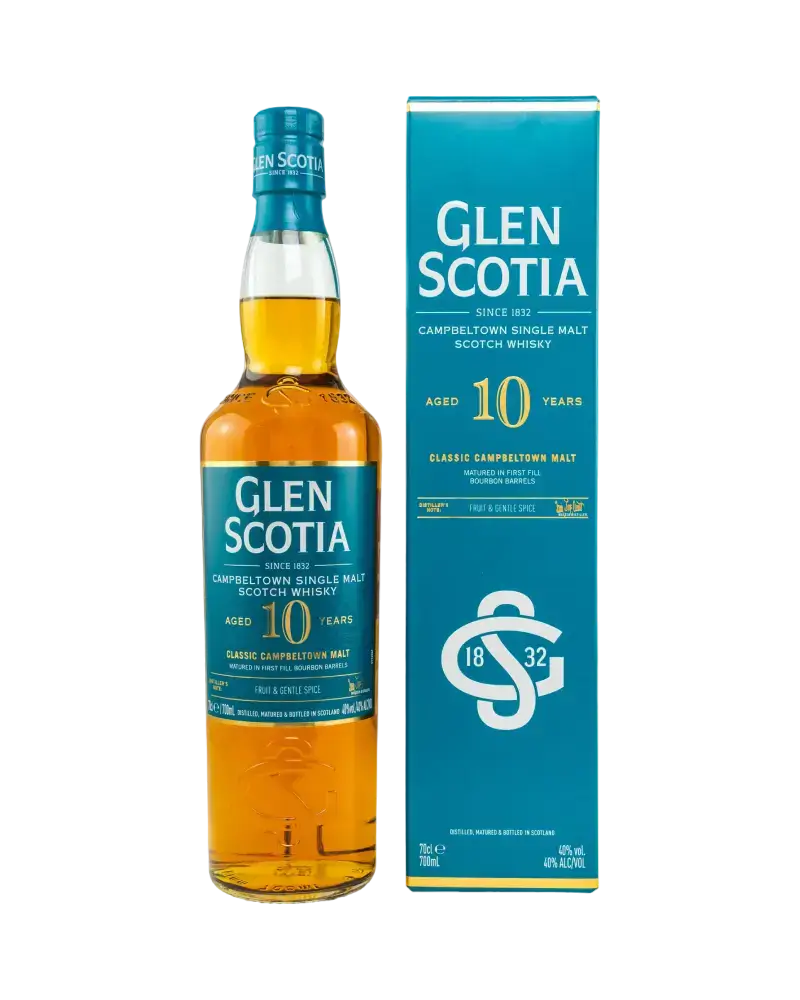 Glen Scotia 10 Jahre - Unpeated (Box)