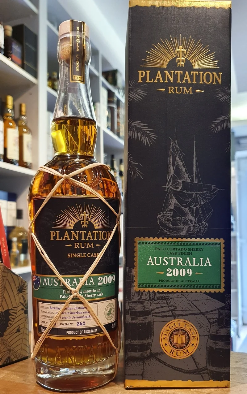 Plantation Australia 2009 2022 Sherry Palo Cortado XO 0,7l 45,3 % vol. single cask Rum hm Planteray