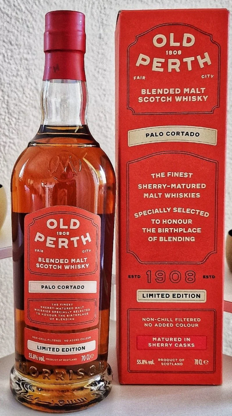 Old Perth Palo Cortado cask cs limited Edition 0,7l 55,8% vol. Whisky Morrison
