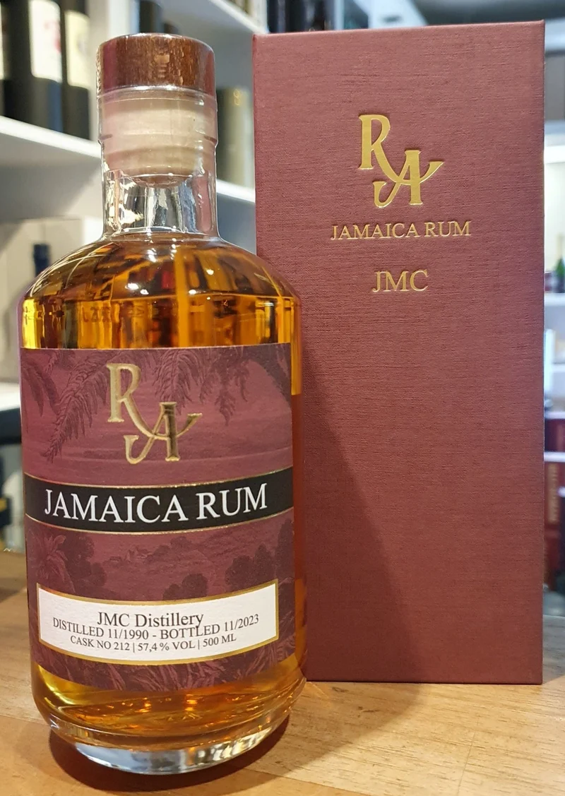 RA Hampden 1990 HD 33y JMC Dist. Jamaica #212 0,5l 57.4% vol.single cask Rum Artesanal