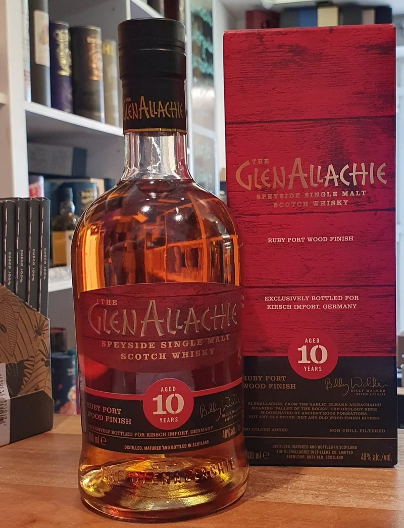 X Glenallachie 10 Ruby Port 48%vol. 0,7l Whisky