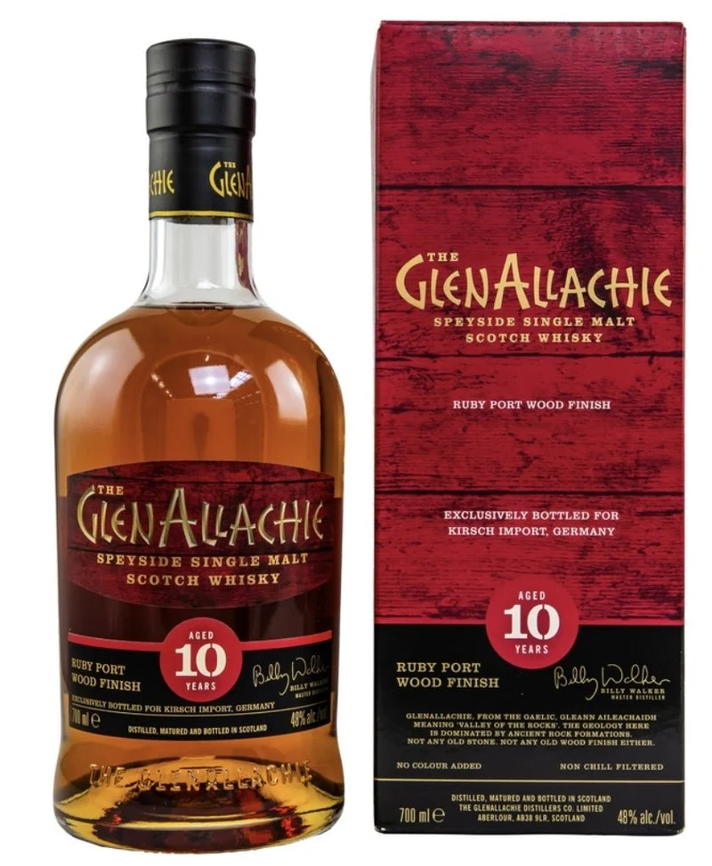 X Glenallachie 10 Ruby Port 48%vol. 0,7l Whisky