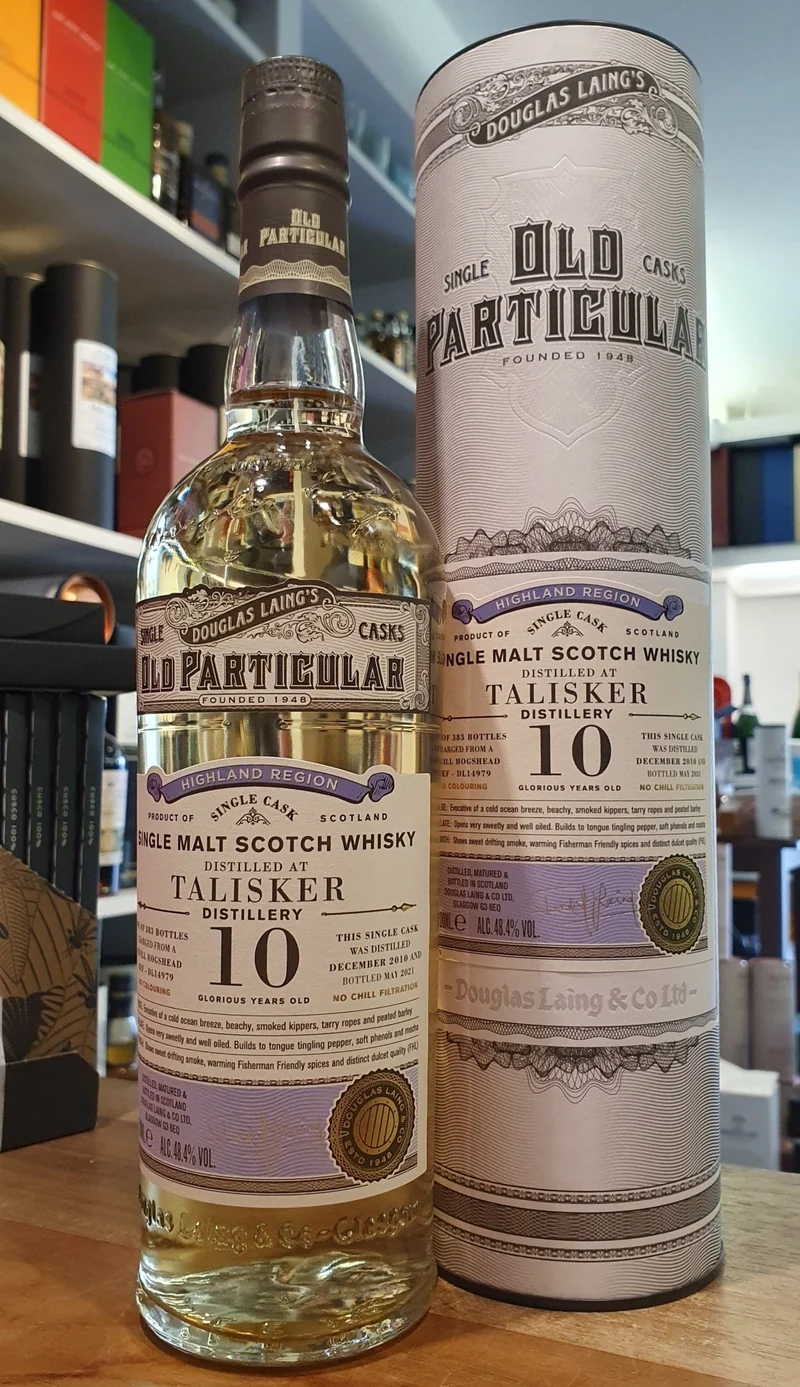 Talisker 2010 single cask 10 Y Old Particular 48,4% vol. 0,7l Whisky #dl14979 Douglas Laing
