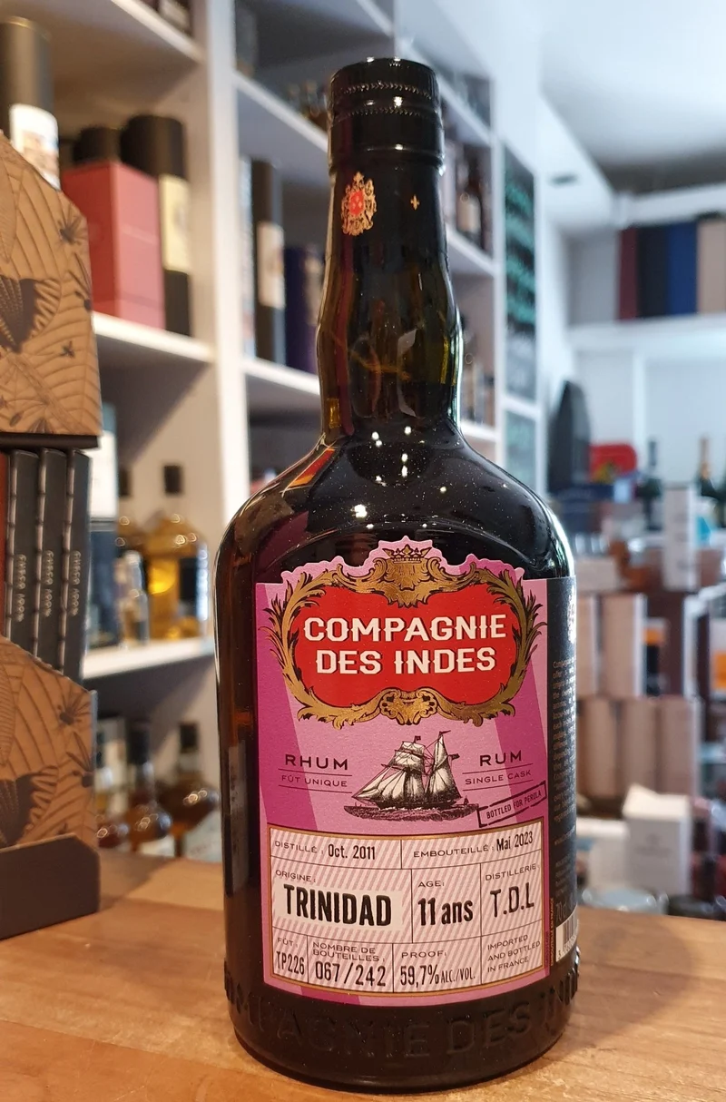 Compagnie des indes Trinidad 2011 T.D.L. 11 y Dist 59,7% vol. 0,7l CDI Rum tdl