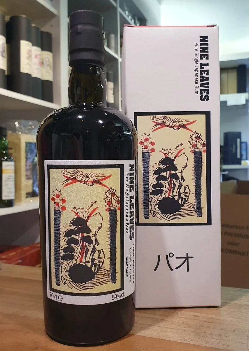Rum Nine Leaves 2020 PX Sherry Casks Two of pao Small Batch Japan 59 %vol 0,7l Otsu Shiga