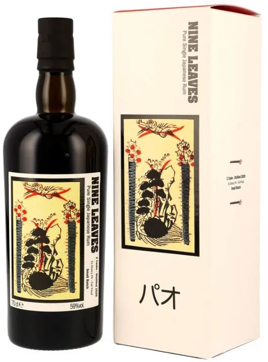Rum Nine Leaves 2020 PX Sherry Casks Two of pao Small Batch Japan 59 %vol 0,7l Otsu Shiga