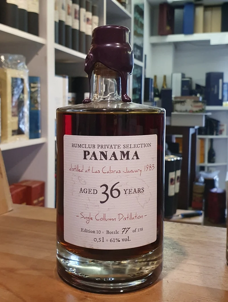 X Rumclub ed. 10 Las Cabras 1983 Panama 36y 0,5l 61 % vol. rum club Private Selection Edition