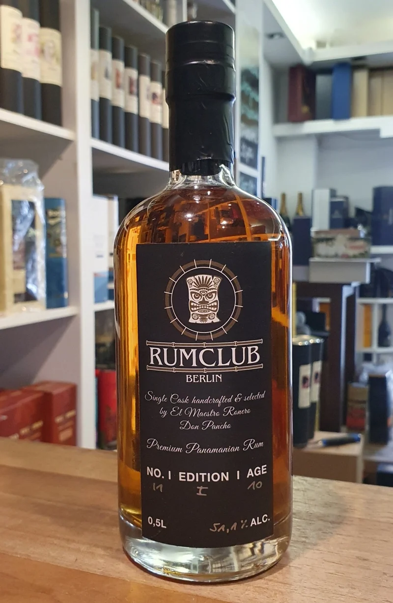 X Rumclub ed. 1 Don Pancho Panama 10y 0,5l 51,1 % vol. rum club Private Selection Edition