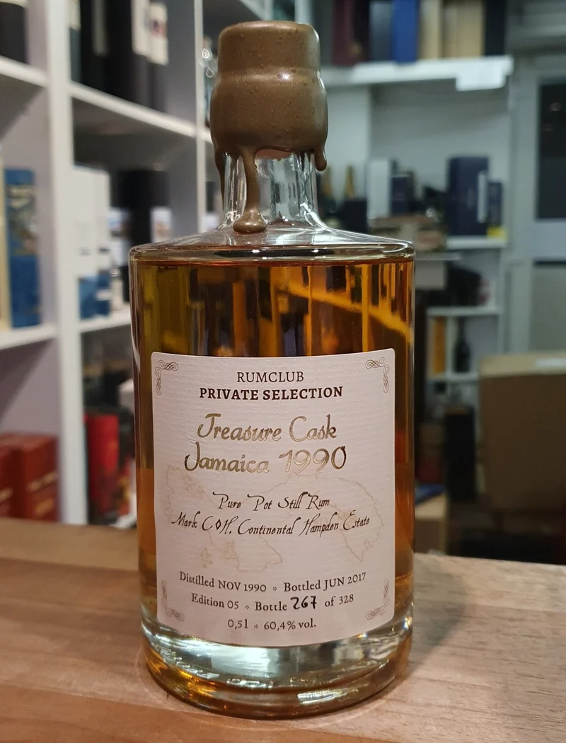 X Rumclub Ed. 05 Treasure Cask HD 1990 2017 Jamaica 60,4 % 0,5l fl Private Rum Selection Hampden