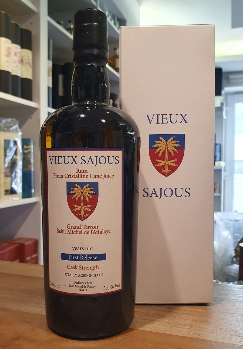Vieux Sajous FIRST RELEASE 2016 4y cask strength Velier Haiti 0,7l 50,6 %vol. Chelo Saint Michel Rum